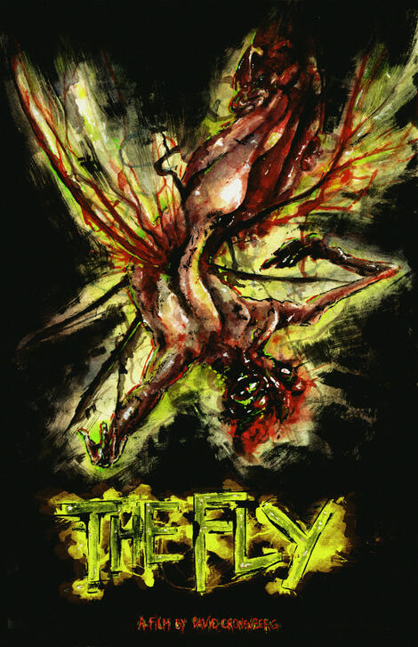 "the fly" fan poster