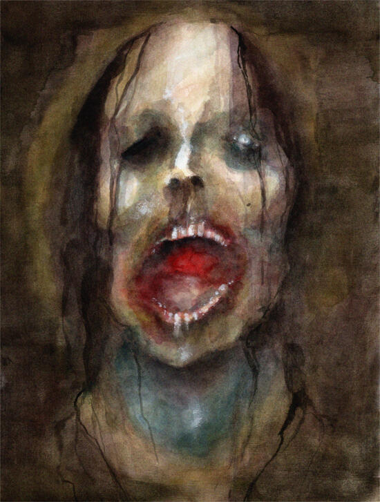 choke/haunt